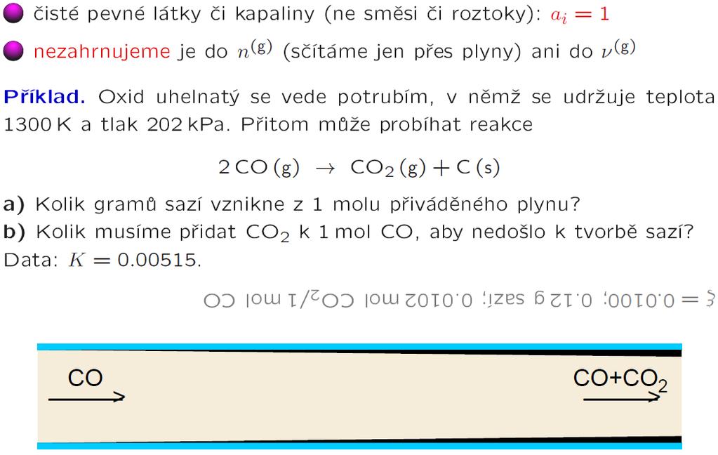 Reakce plynů s čistými