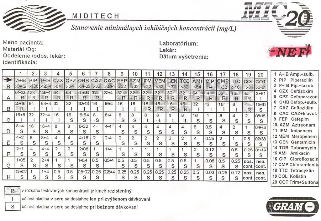 Zostava MIC pre