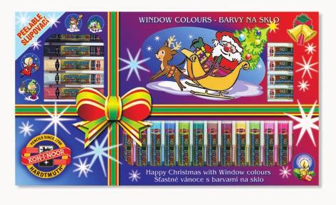 106 WINDOW COLOURS 10,5 / 22+40 / 60 ml 9738 / 9739 / 9740 Window colours