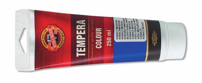 96 TEMPERA 250 ml 162793-162825 33 colours / barev Artists distemper colours / Künstlertemperafarben / Художественные темперные краски / Umělecké temperové barvy odstín tint 016279300000 1 pc 023971