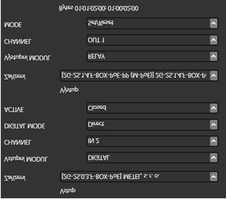 Typickým využitím je nastavení OPEN módu u dveřního kontaktu. Po otevření dveří vyšle zařízení HTTP příkaz pro otočení na PRESET, PATTERN apod.