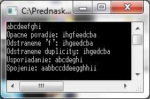 Príklad pre list #include <iostream> #include <list> using namespace std; int main() { list<char> charlist; for (int i=0; i < 5; i++){ charlist.push_back('e' + i); charlist.