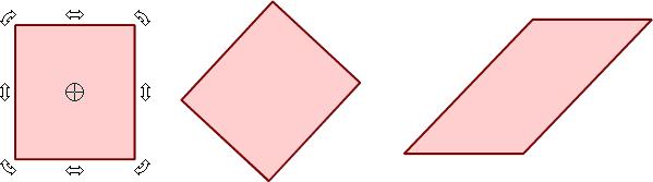 Vedeli by ste len pomocou presúvania, otáčania a zmeny vrstvy objektu usporiadať tri obdĺžniky do nasledovnej konfigurácie Prečo