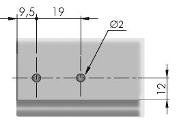 55111010IJ šedý dlhý magnet EXTRA SILNÝ pre PUSH závesy K PUSH pre platničku, 40 mm, dlhý