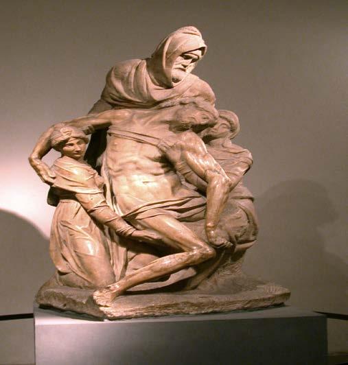 6 Pieta z Michelangelova náhrobku Itálie, Toskánsko, Florencie,
