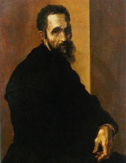16 Michelangelo Buonarroti dílo: Portrait of