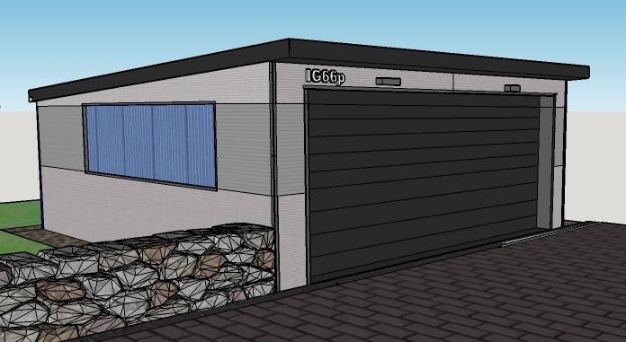garáže zateplená garáž double 6x6 Pultová střecha 241 400,- od 284 000 Kč 10 143 euro Kontrukce: Jackel profil (žárový pozink) Klempířské prvky: pozinkovaný plech (PES 25 mic.