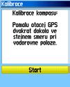 Držte prístroj vodorovne a pomaly otáčajte Stránka Kompas Kalibrácia Kompasu Stránka s kalibračným procesom Kalibrácia elektronického kompasu (iba etrex Vista C) Elektronický kompas nie je dobré