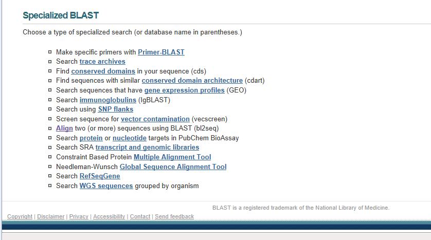 Program bl2seq