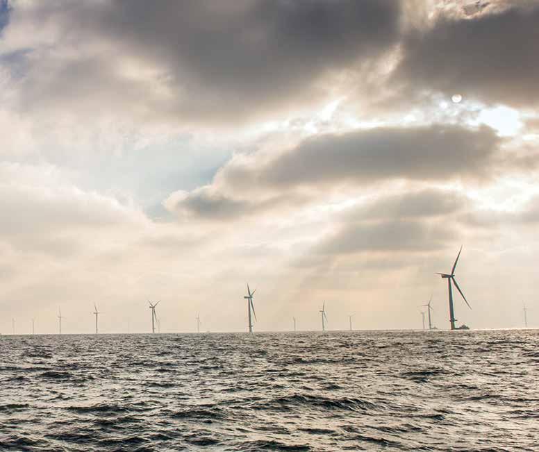 AUTOR: FOTO: Pavel Záleský Siemens Impozantné dielo London Array so 175 veternými turbínami dokáže zásobovať takmer pol milióna britských domácností. 175 veterných turbín.