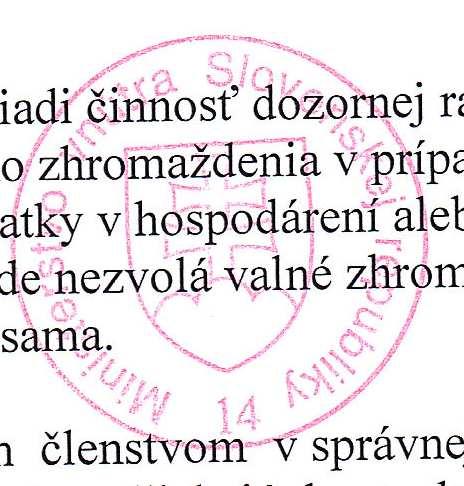 volí zo svojich členov predsedu dozornej rady, ktorý riad i činnosť dozornej rady, je oprávnená požiadať správnu radu o zvolanie valného zhromaždenia v prípade, že v rámci svojej kontrolnej činnosti