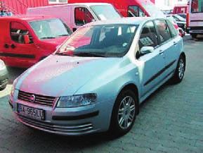 OSOBNÉ JAZDENÉ VOZIDLÁ Špeciálne ceny ja Fiat Stilo 5 dv. 1.