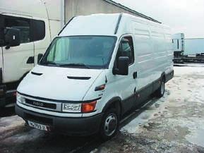 NÁKLADNÉ JAZDENÉ VOZIDLÁ zdených vozidiel Iveco Daily 35 C 13 Cena: 650 000,-Sk +DPH