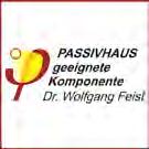 Zertifikate Zertifikat Passivhaus geeignete Komponente Für kühl-gemäßigtes Klima, gültig bis 31.12.2012 Passivhaus Institut Dr.