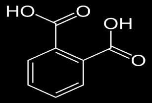 10 Ftaláty jsou chemicky estery kyseliny ftalové. 7 Jedná se o aromatickou dikarboxylovou kyselinu.