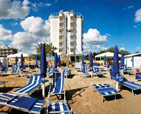 128 SENIGALIA Hotel NUOVO DIANA 2 DETI DO 7 ROKOV ZDARMA / PRIAMO NA I / WELLNESS / 2+2 Hotel má dobrú polohu, nachádza sa len pár metrov od piesočnatej pláže, ktorá má prezývku Zamatová pláž v