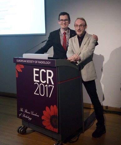 rozhovor Ocenění mediků LF MU na EvROpském radiologickém kongresu ECR 2017 V rámci studentské sekce letošního ročníku Evropského radiologického kongresu ECR 2017 byla oceněna práce dvou studentů LF