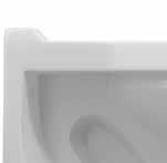 POHODLNEJŠIA MONTÁŽ na WC misy s obmezeným priestorom pre dotiahnutie pántu zo spodnej strany misy je možné tento pánt dotiahnuť skrutkovačom zhora