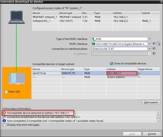 FAQ Incompatible device? Je třeba nainstalovat a povolit SIMATIC IPC DiagBase minimálně ve verzi V1.5 Po restartu Windows je černá obrazovka?