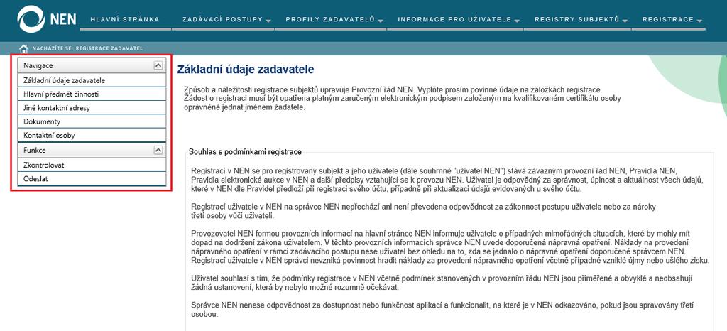 dešifrování v NEN Příručka pro zadavatele dešifrování elektronického podání Příručka pro dodavatele šifrování elektronického podání Podrobnější popis naleznete v kapitole 4 podepsání registrace.