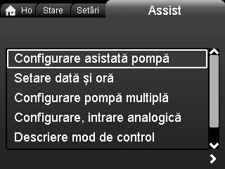 12.9.9 Rulare ghid de pornire Navigare ome > Setări > Setări generale > Rulare ghid de pornire Rulare ghid de punere în funcțiune Este posibilă rularea ghidului de pornire de mai multe ori.