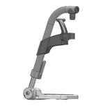 Options - Footplates FOOTPLATES: The footplates can be flipped up to make it easier to transfer to/from the chair. Fig.9 Fig.0 Fig.