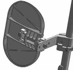 ADJUSTING THE CALF PAD (Fig 7). The calf pad can be adjusted as follows: Height: Open bolt (4) and move the clamping piece to the desired position.