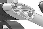 ADJUSTING THE CASTOR AXLE ANGLE: Release the screws (), pull the castor adaptor outwards, set a 90 angle and then re-tighten the screws (Fig. 20-2). Fig.20 Fig.2 WARNING!