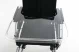 CAUTION: Never try to use or even remove the crutches or other aids while moving. Fig.45 FOLDING STABILISING BAR Fig.49 This bar is used to stabilise the backrest.