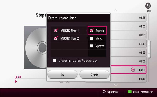 Ovládání 53 Mnoho zábavy s LG Multi-room Audio (LG Music Flow) t u LG smart Hi-Fi audio system MUSIC flow vám umožní vychutnat si hudbu z několika reproduktorů prostřednictvím bezdrátového připojení.