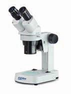 Stereoskopické mikroskopy KERN, řada OSF-4 Střední třída stereomikroskopů speciálně určených pro pozorování trojrozměrných neprůhledných i průhledných předmětů.