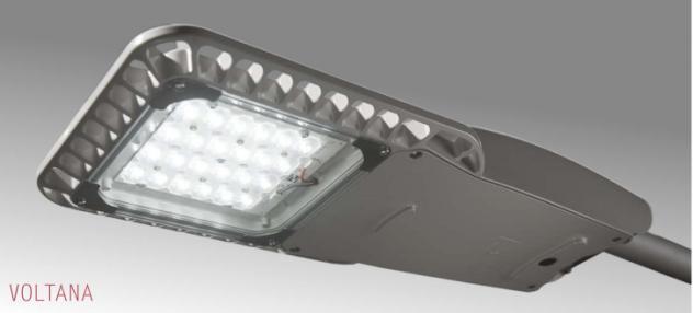 2.1.2 LED svítidla Varianta s LED svítidly VOLTANA od firmy Artechnic-Schréder. Katalogový list svítidla Safír 1 je přiložen v příloze 2. Obr. 4 LED svítidlo Voltana.