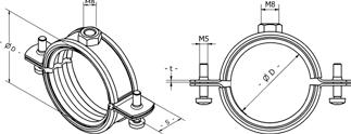 10 CH 2121127 Metalna šelna sa gumom 121 127 mm 121 127 M8/M10 M8 30 25 2.5 25 34.00 CH 2133141 Metalna šelna sa gumom 133 141 mm 5 133 141 5" M8/M10 M8 30 25 2.5 25 37.