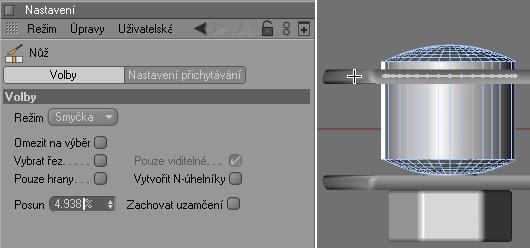 68 Arndt von Koenigsmarck sledně můžeme tuto polohu doladit pomocí parametru Posun e Správci nastavení bez toho, že