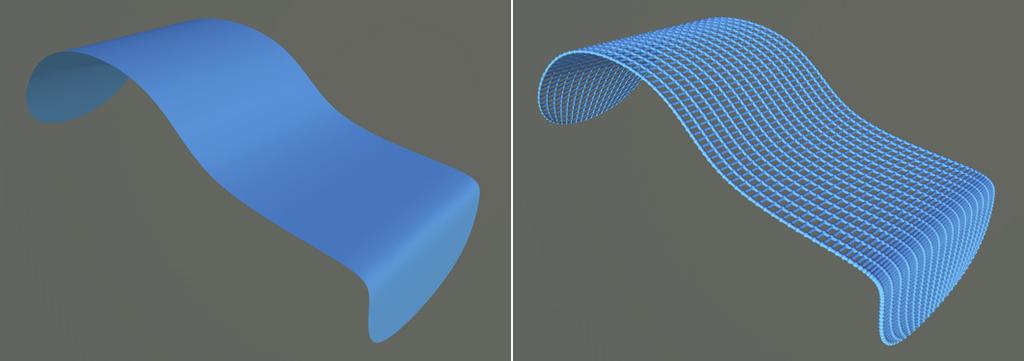 CINEMA 4D R 11.5 Základní návody 85 Obrázek vlevo zobrazuje, jak může být objekt HyperNURBS užitečný pokud chceme vytvořit oblý organický tvar.