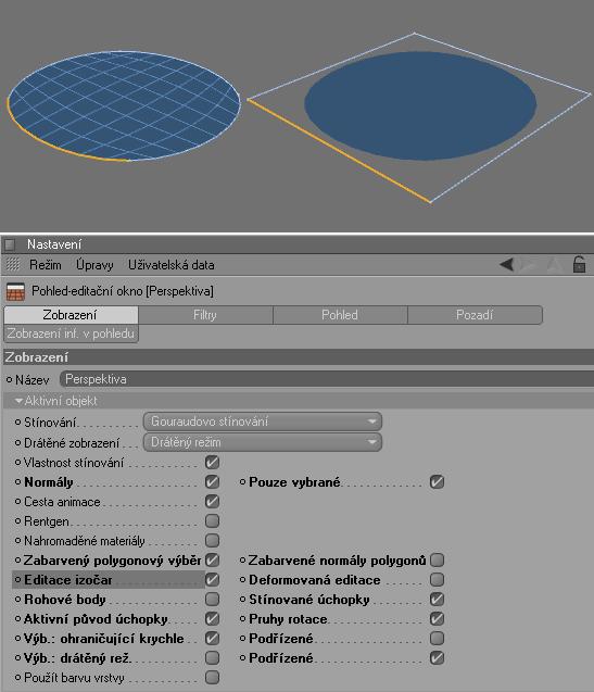 CINEMA 4D R 11.5 Základní návody 87 Objekt HyperNURBS segmentuje pouze jeden objekt a to ten, který je na první úrovni pod ním nejvýše.