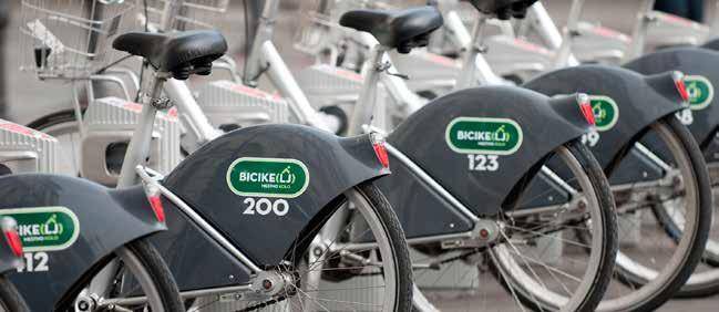 LJUBLJANA Zelena prestolnica Evrope 2016 29 Kar 96 % anketiranih je sistem BicikeLJ ocenilo kot zelo pozitiven projekt.