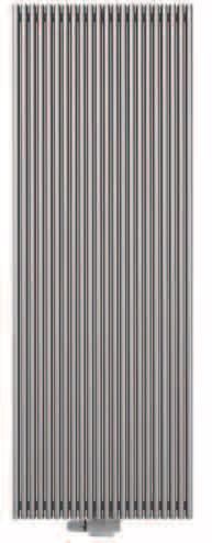 High heat emission through a maximum heating surface.