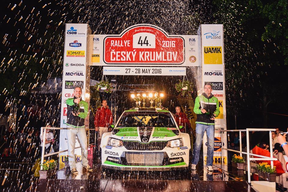 Vítězové skupin Skupina Posádka Vůz 2WD Koči Martin / Kostka Lukáš Citroën DS3 R3T RC2 / 2 Kopecký Jan / Dresler Pavel Škoda Fabia R5 RC3 / 5 Koči Martin / Kostka Lukáš Citroën DS3 R3T RC4 / 6 Mareš