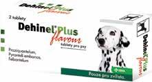 V akci také: Dehinel plus XL tablety na odčervení pro psy, 2 TABLETY Volně prodejné veterinární léčivé přípravky.