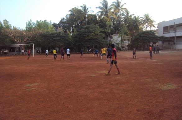C S, Giridhar B.G. 6 th sem C V, Suwash Upadhyay 4 th sem M E. 5. Conducted Selections of College Foot Ball Team on 28 th to 30 th Feb 2017.