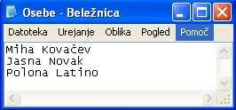 16 28: if (stevec % kolikovvrsti!= 0) 29: // èe prej nismo ravno konèali z vrstico 30: pisidat.writeline(); // zakljuèimo vrstico 31: 32: pisidat.