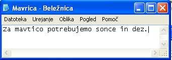 28 pogojni stavek, ki pregleduje, ali je prebrana vrstica prazna (brez znakov). V primeru, da je vrstica polna, jo izpišemo. Pri preverjanju polnosti vrstice se spomnimo, da so vrstice v resnici nizi.