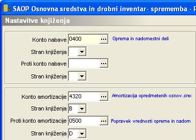 5.1. Prenos temeljnice Ko imamo urejene nastavitve za knjiženje lahko pripravimo temeljnico amortizacije in jo prenesemo v glavno knjigo.