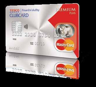 Zákaznická linka Clubcard kreditní karty Premium PLUS 542 100 200 (Po Pá 8.00 18.00 hod.) www.itesco.