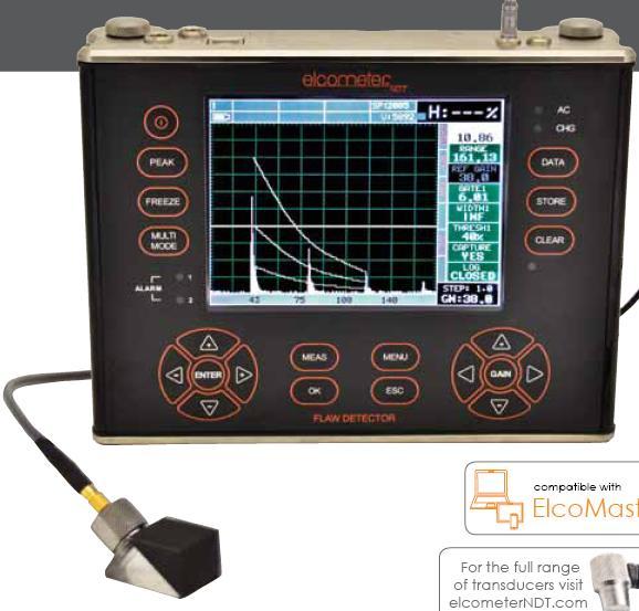 Ultrazvukové defektoskopy FD800DL & FD800DL+ Séria stolných defektoskopov FD800 kombinuje najvyspelejšie metódy detekcie defektov s pokročilými vlastnosťami hrúbky materiálu.