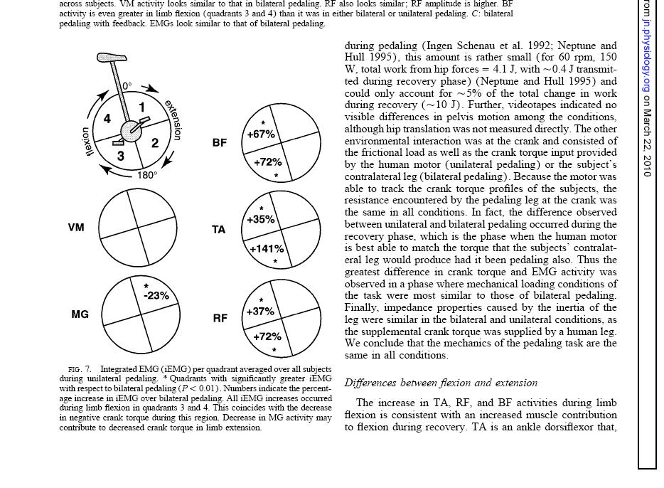 Obrázek 2 Grafické znázornění cyklu šlápnutí Převzato z: Ting et al.(1998). 2.5.