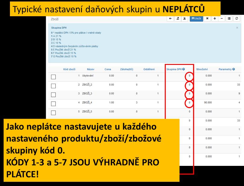 sloupeček záloha. Vratky záloh pak musíte markovat jako samostatnou položku, kterou si také nadefinujete do zbožového seznamu a použijete parametr 32 viz níže.