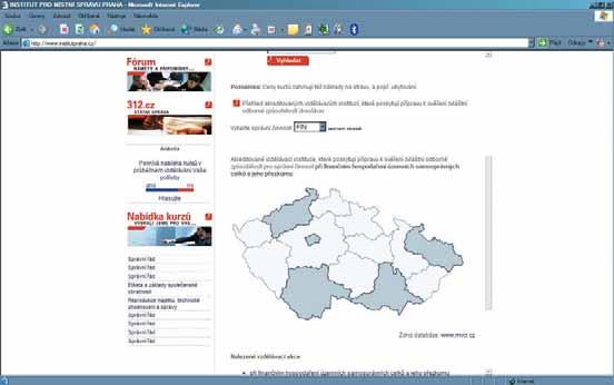 6. WEBOVÁ PREZENTACE INSTITUTU 7. EDIČNÍ ČINNOST Webová prezentace Institutu V roce 2004 byly dále rozšířeny webové stránky Institutu, které fungují od roku 2002.