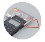 Krok 5 Uskutečnění transakce s magnetickým proužkem V průběhu činnosti zařízení můžete být vyzváni k načtení předložené karty pomocí magnetického proužku.